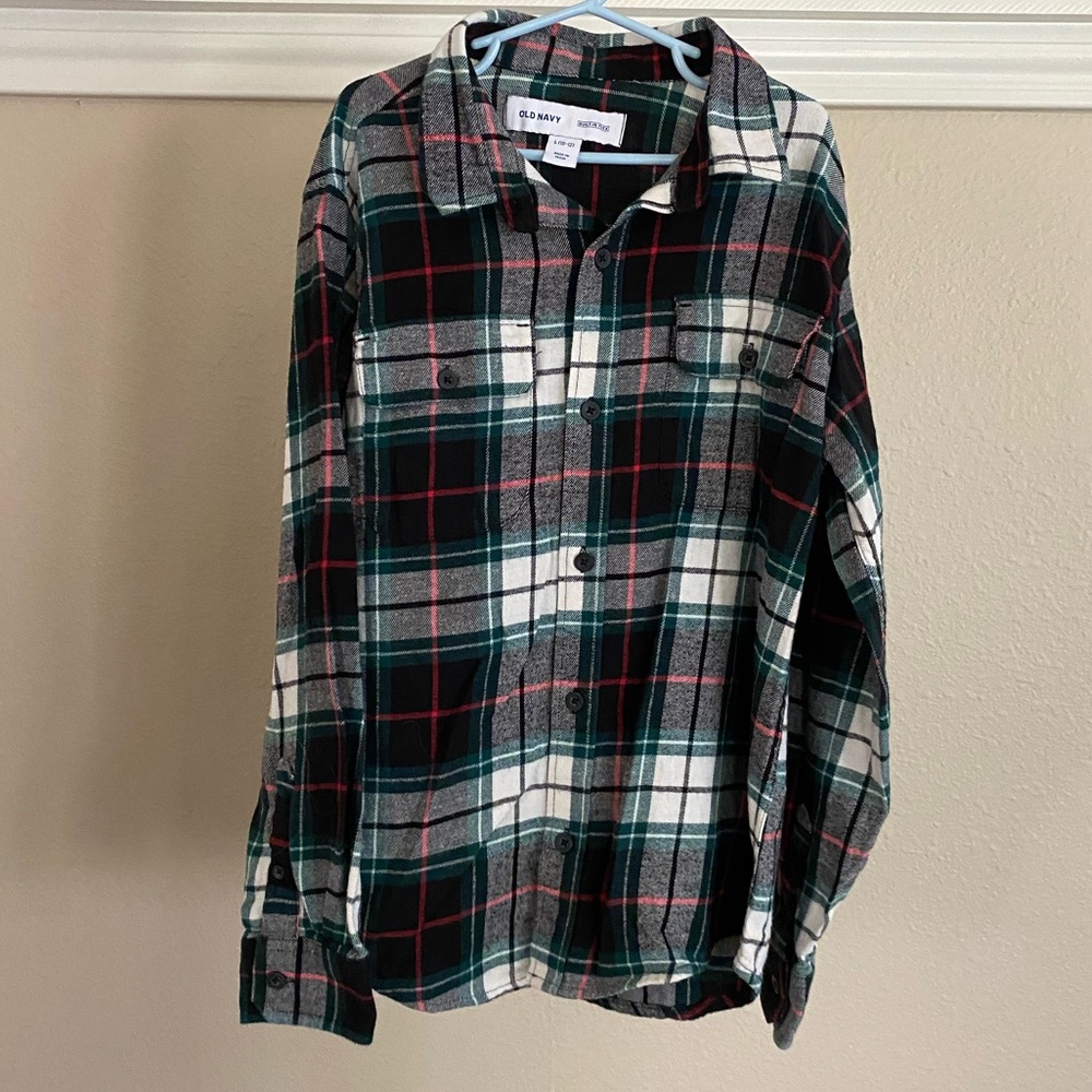 Boys Old Navy Flannel Shirt